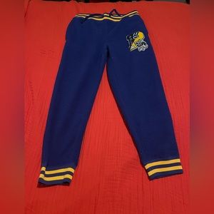 POLO Ralph Lauren Letterman Tiger Sherpa Jogger Pants Men Sz L